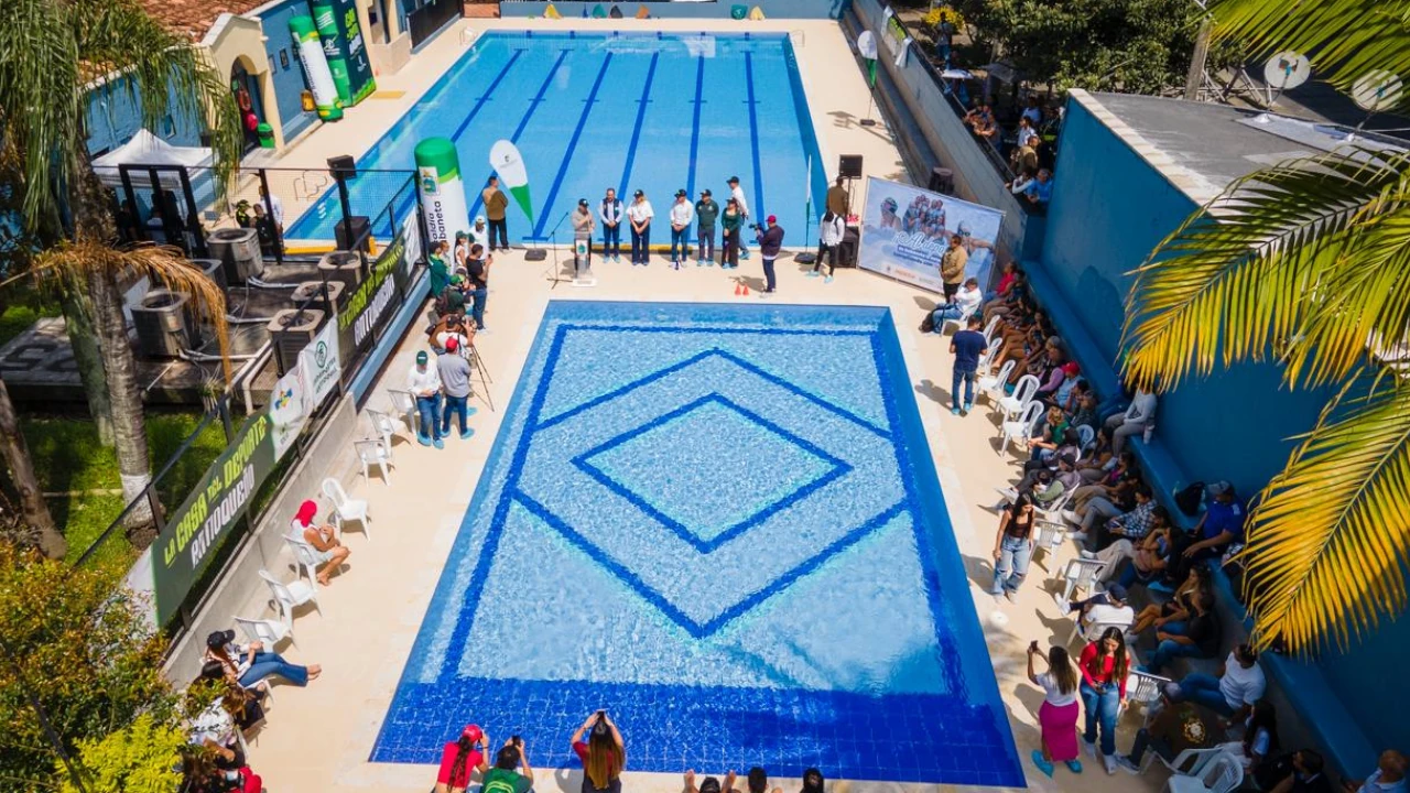 Renuevan la piscina de INDESA en Sabaneta tras inversión superior a $756 millones