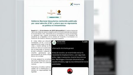 ¿Conocimiento previo Trino de Invías borrado desata polémica por presunta coordinación con el ELN