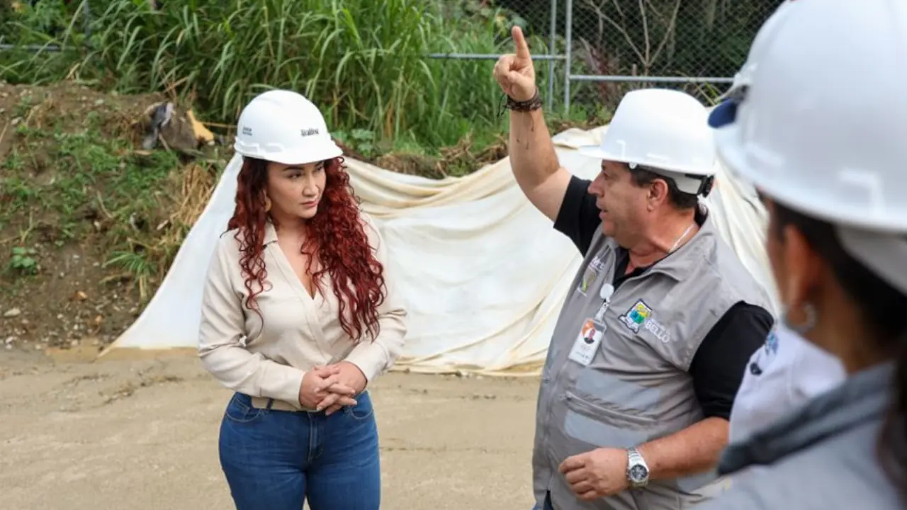 Empiezan trabajos para la solución vial de la glorieta de Niquía