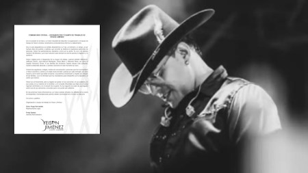 Equipo de trabajo de Yeison Jiménez se pronunció tras su muerte