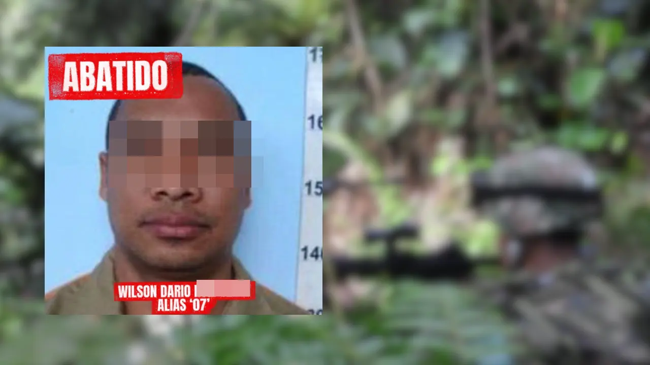 Siete presuntos integrantes del ‘Clan del Golfo’ fueron abatidos, entre ellos alias “07”, presunto cabecilla