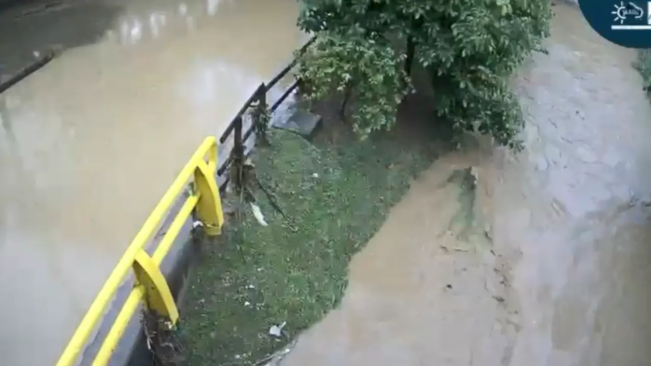 Video muestra cómo la quebrada La Presidenta se desbordó en El Poblado Video muestra cómo la quebrada La Presidenta se desbordó en El Poblado
