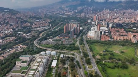 Empiezan trabajos para la solución vial de la glorieta de Niquía