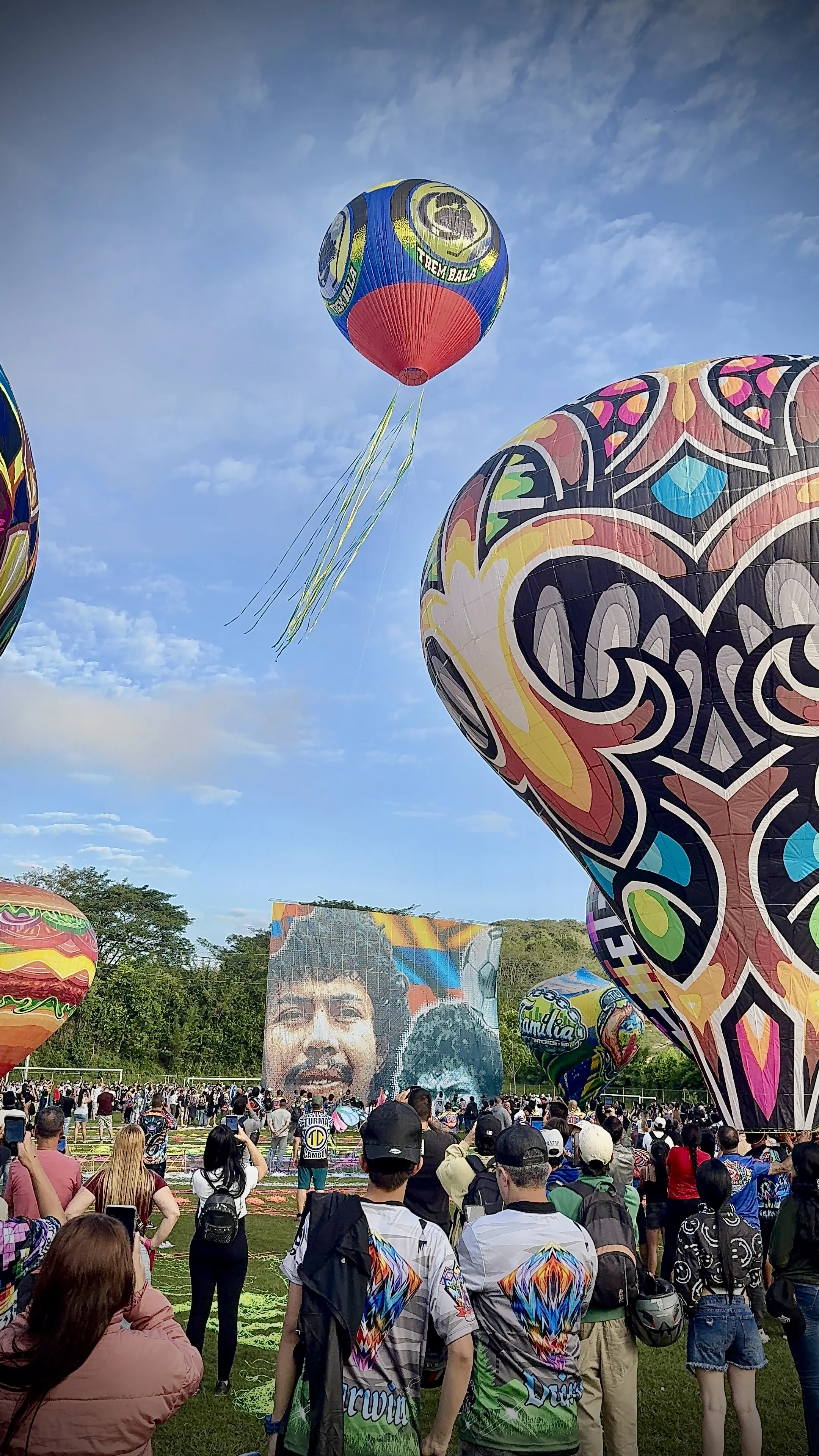 Realizan en La Pintada un festival internacional de globos