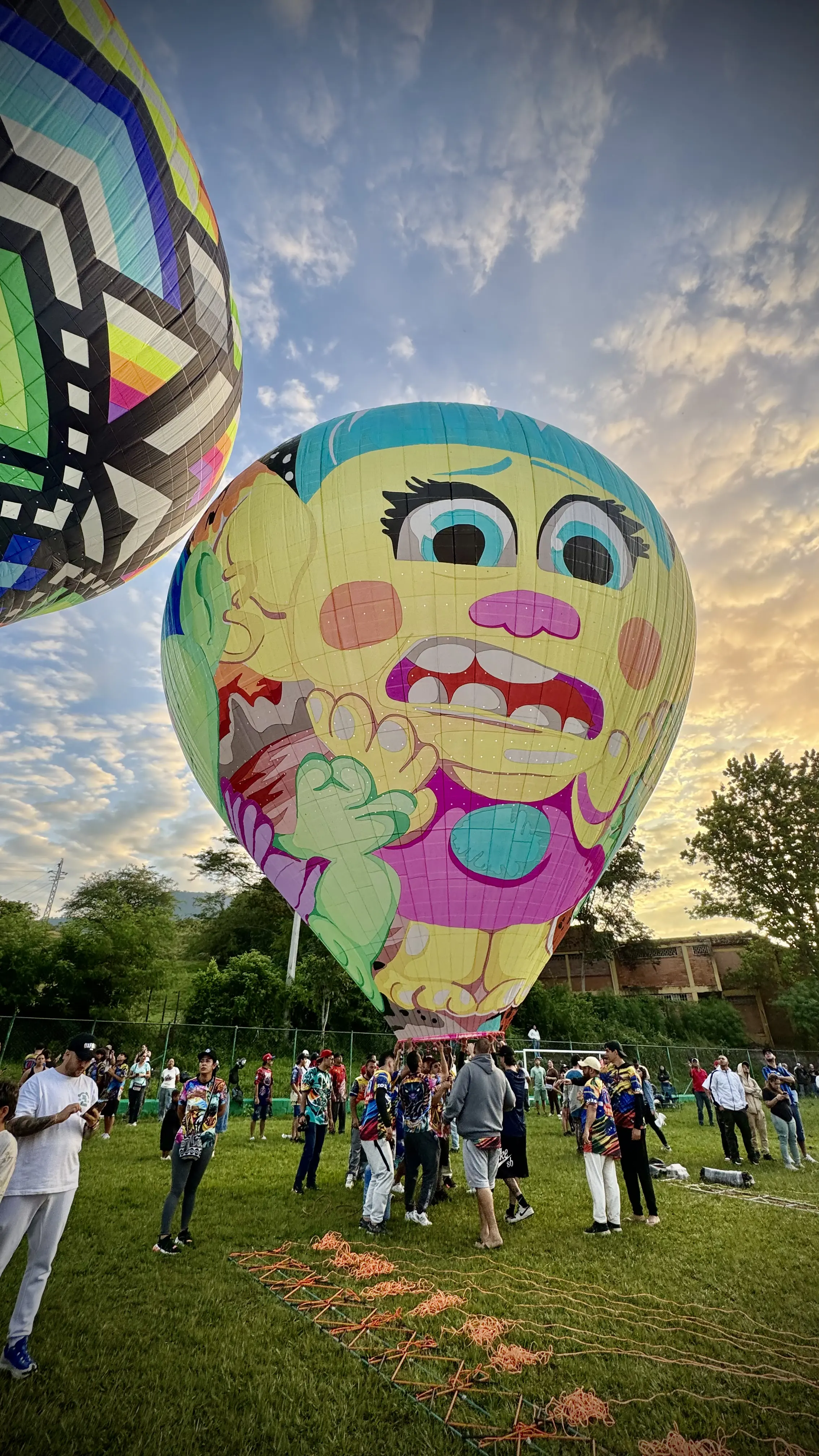 Realizan en La Pintada un festival internacional de globos