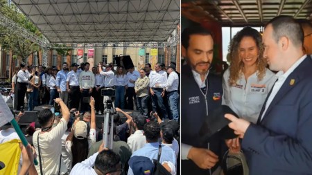 En evento en Medellín Creemos, el movimiento de 'Fico' Gutiérrez, hizo oficial su respaldo a Abelardo de la Espriella