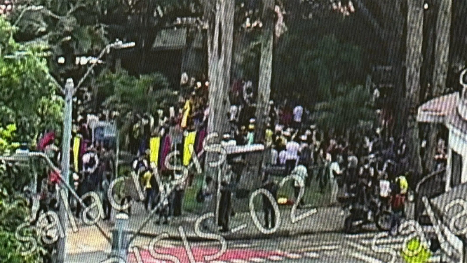 Marcha convocada por el Gobierno genera cierres viales en el centro de Medellín