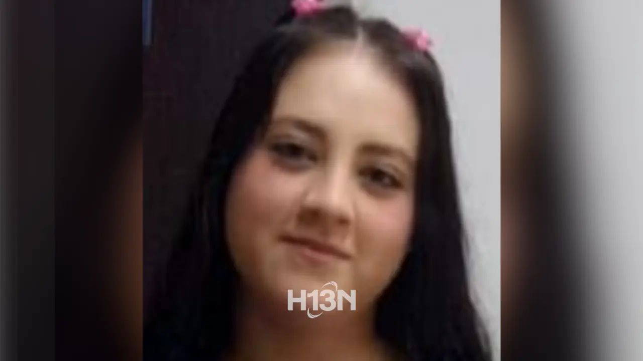 Meily Andrea Gómez Posada, de 15 años, fue reportada como desaparecida en Girardota