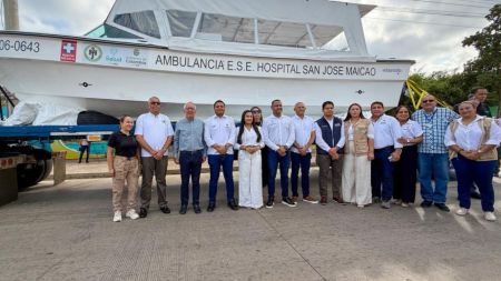¿Lanchas ambulancia para un municipio sin mar ni rios? Esto dice el Gobierno