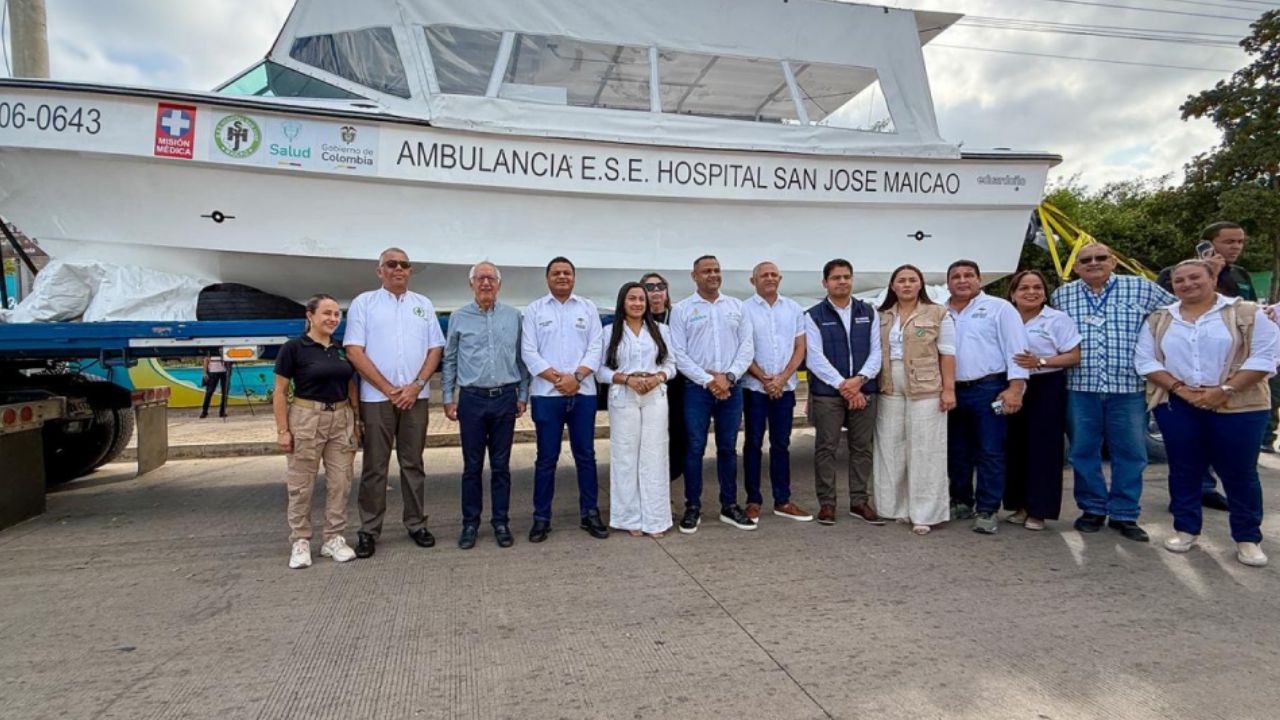 ¿Lanchas ambulancia para un municipio sin mar ni ríos? Esto dice el Gobierno ¿Lanchas ambulancia para un municipio sin mar ni rios? Esto dice el Gobierno