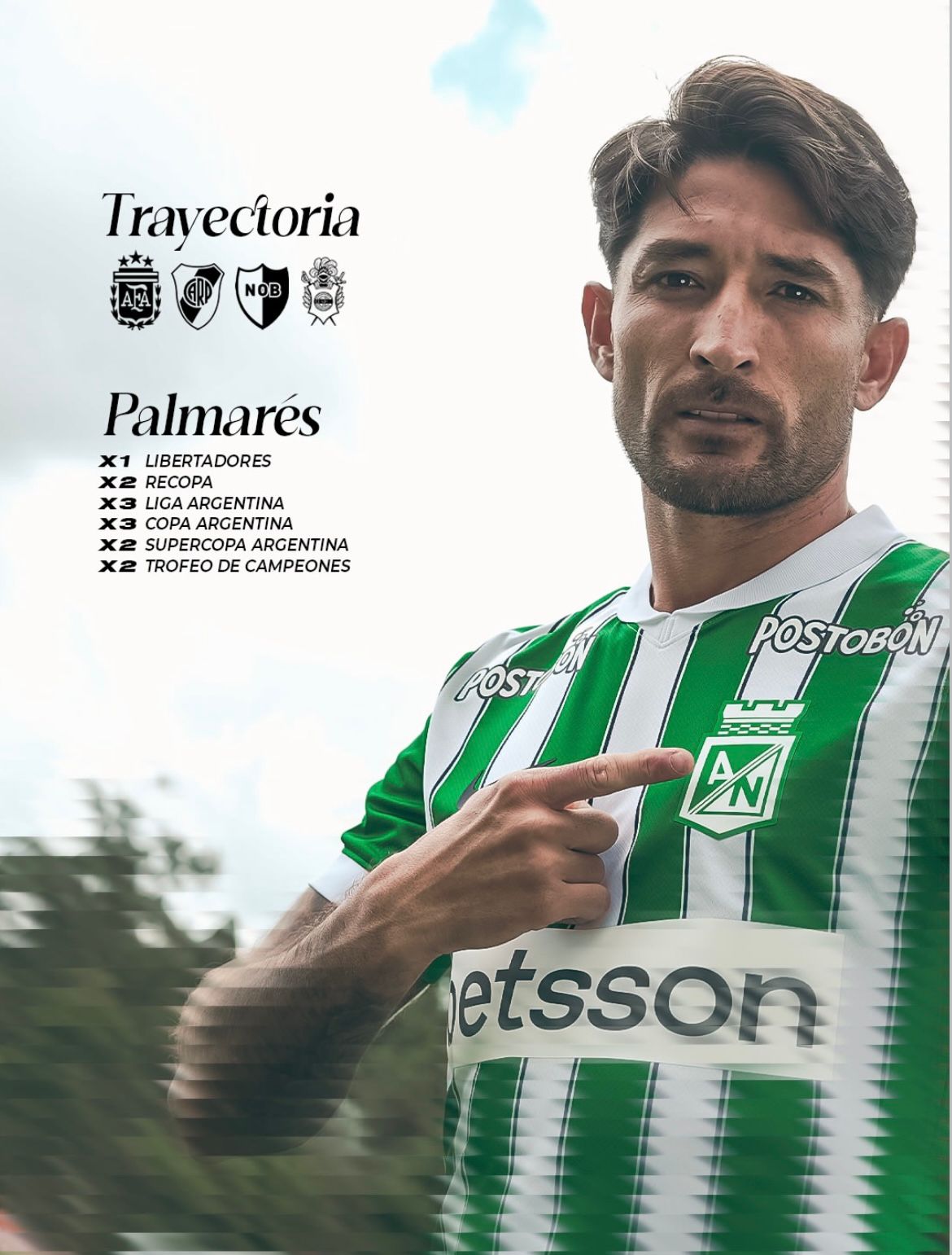 Atlético Nacional refuerza su banda izquierda con la llegada del argentino Milton Casco