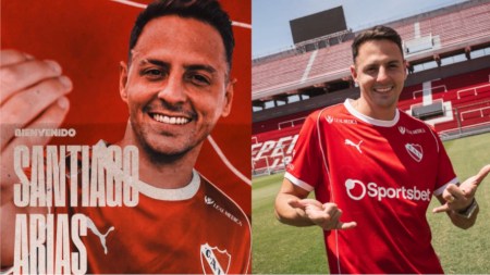 Experiencia colombiana para el Rey de Copas argentino: Santiago Arias es nuevo refuerzo de Independiente