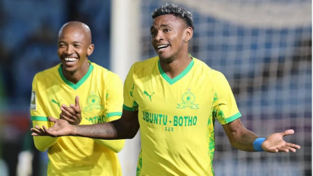 Brayan León marcó en su debut en el fútbol africano y dejó buenas sensaciones en su nuevo club