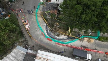 Esta semana quedaría habilitado en su totalidad el puente de La Limona entre Itagüí y San Antonio de Prado