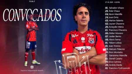 Medellín tendrá su primer partido del año junto a su hinchada en el estadio Atanasio Girardot
