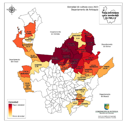 Gobernador de Antioquia pide autorización para erradicar cultivos ilícitos con drones