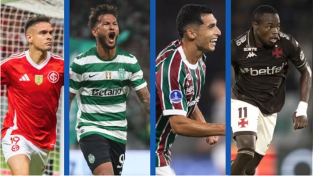 Los colombianos Borré, Serna, Andrés Gómez y Luis Suárez se reportaron con goles y grandes actuaciones fuera del país