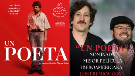 Cine antioqueño en lo más alto: La película Un poeta fue nominada a los Premios Goya 2026