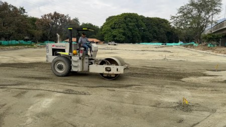 Bello avanza con la nueva pista de patinaje y ya completa 72% de ejecución Bello avanza con la nueva pista de patinaje y ya completa 72% de ejecución