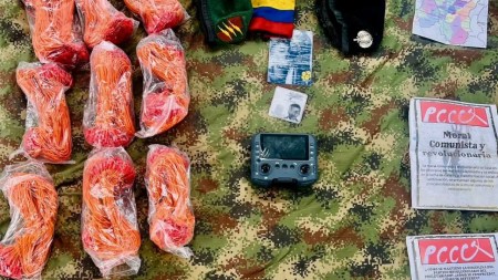 Ejército elementos para fabricar explosivos en vereda de Briceño