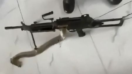 Soldado de México recibe bala en la cara