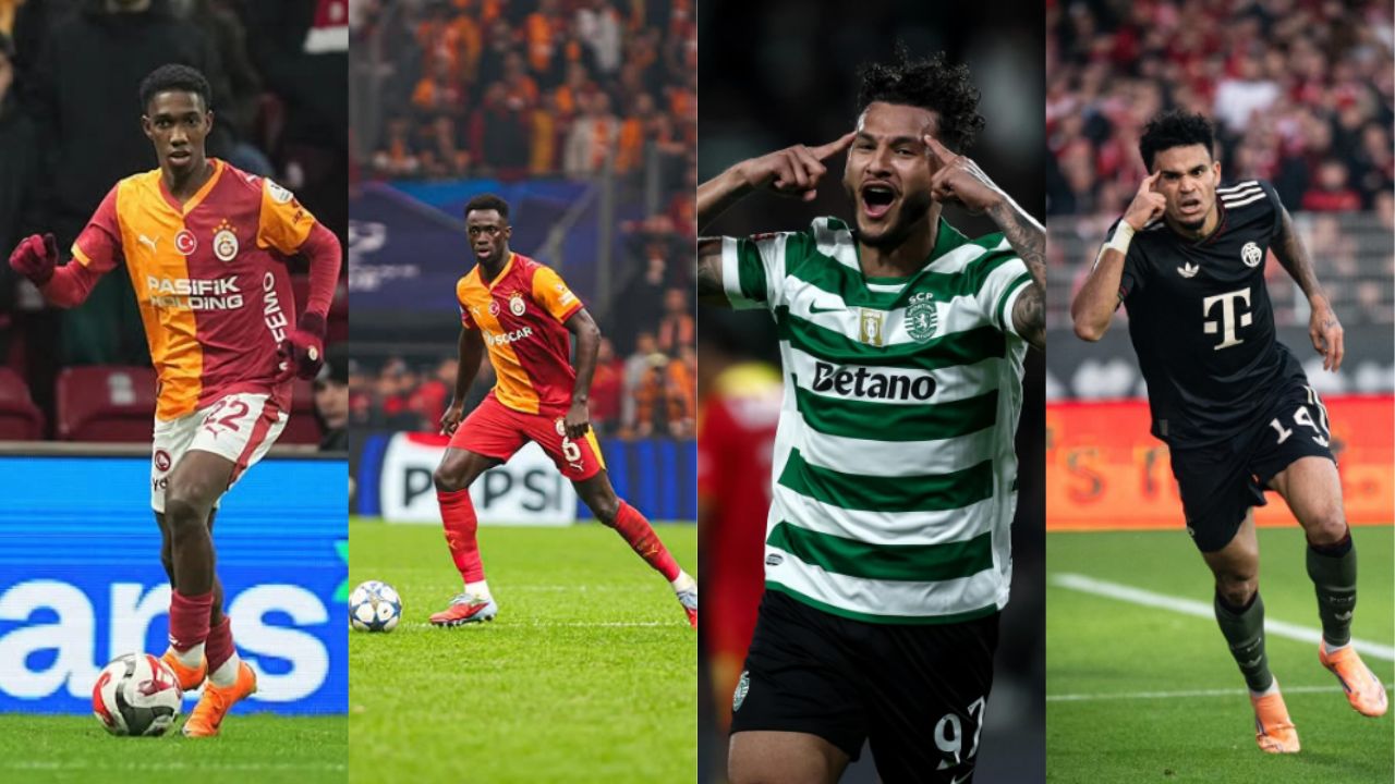 Colombianos en Champions League