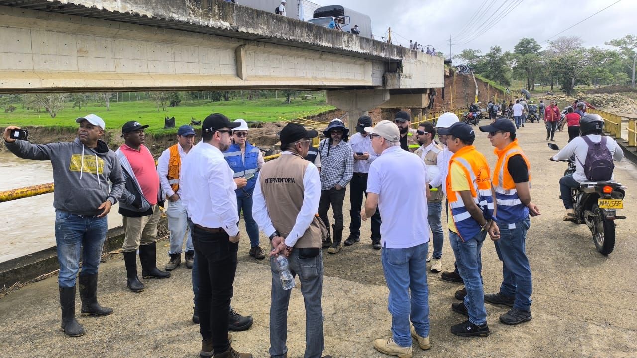 Listas las fechas para el montaje de los puentes provisionales entre Urabá y Córdoba, afectados por las fuertes lluvias