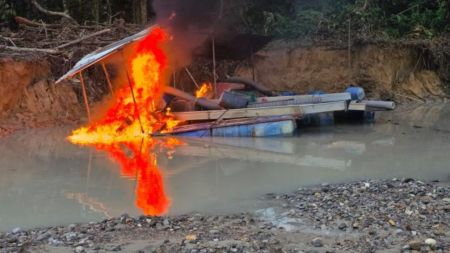 Nuevo golpe a la minería ilegal en el Bajo Cauca afecta finanzas del EGC