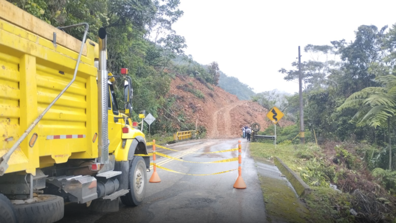 Vehículos con restricción en la ruta alterna Medellín - Bogotá