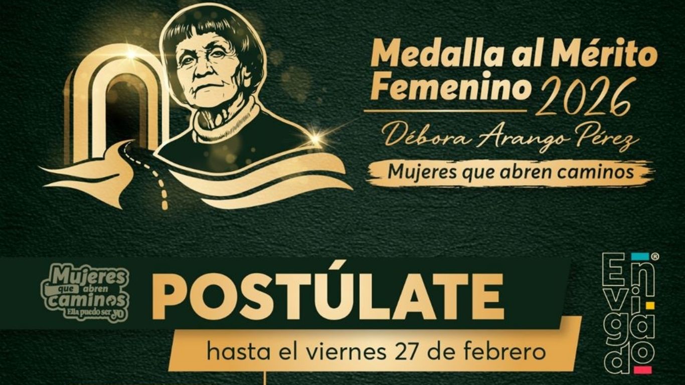 Ya está abierta la convocatoria para la Medalla al Mérito Femenino Débora Arango Pérez 2026