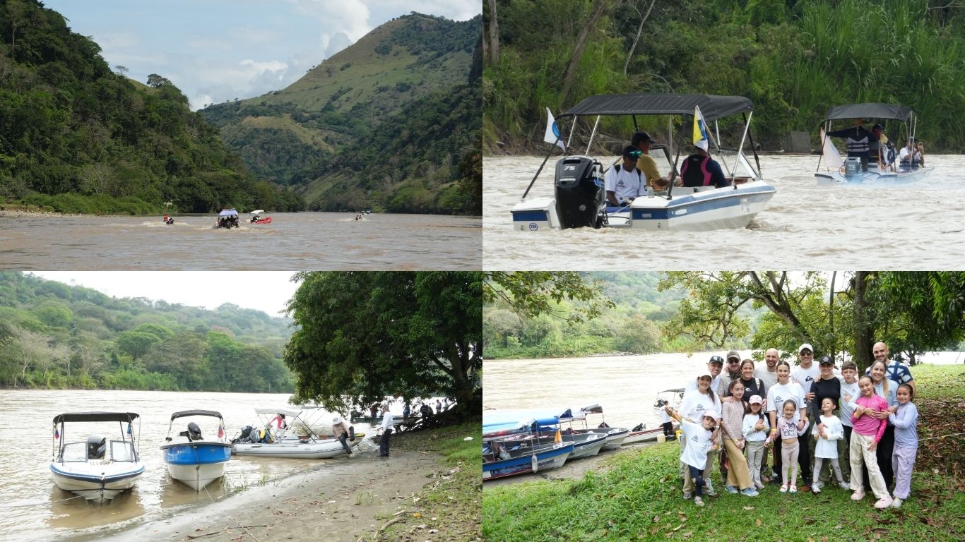Histórica travesía por el río Cauca abre nuevas rutas turísticas en el Suroeste antioqueño 1 Histórica travesía por el río Cauca abre nuevas rutas turísticas en el Suroeste antioqueño