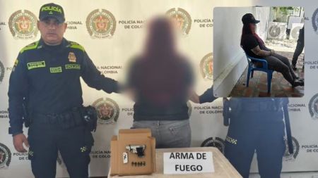 ¿Atentado contra Uribe y Paloma Valencia? Capturan a una mujer que tomaba foto y estaba armada en acto político