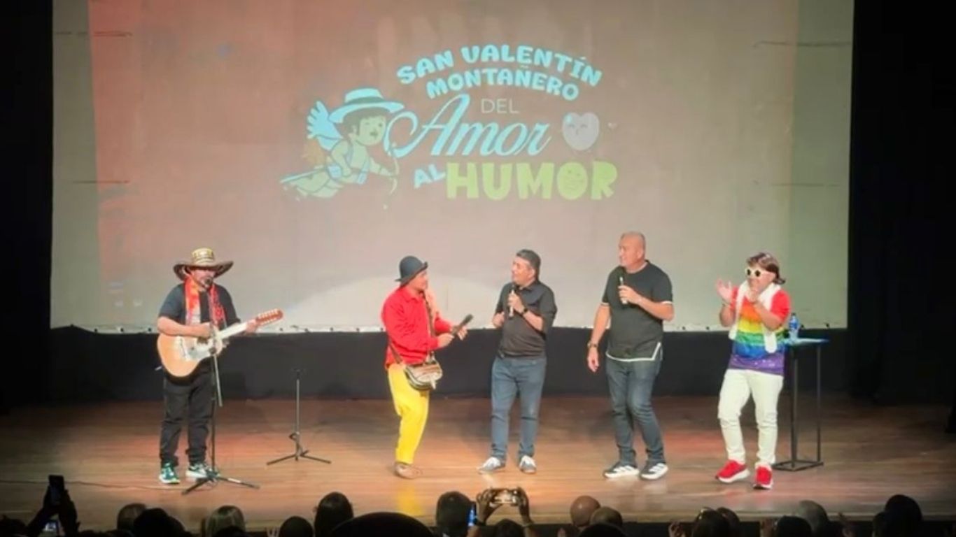 Últimas funciones de 'San Valentín Montañero' llevan el humor paisa al escenario del Teatro Ateneo