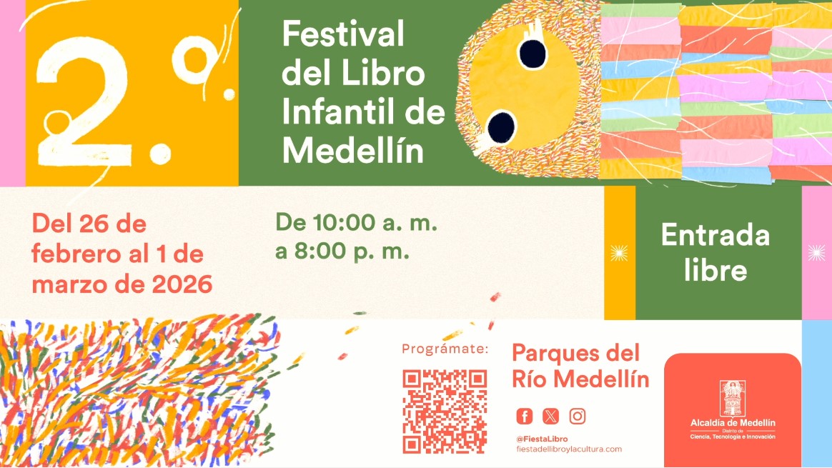 Más de 500 planes gratis para niños: así será el Festival del Libro Infantil en Medellín