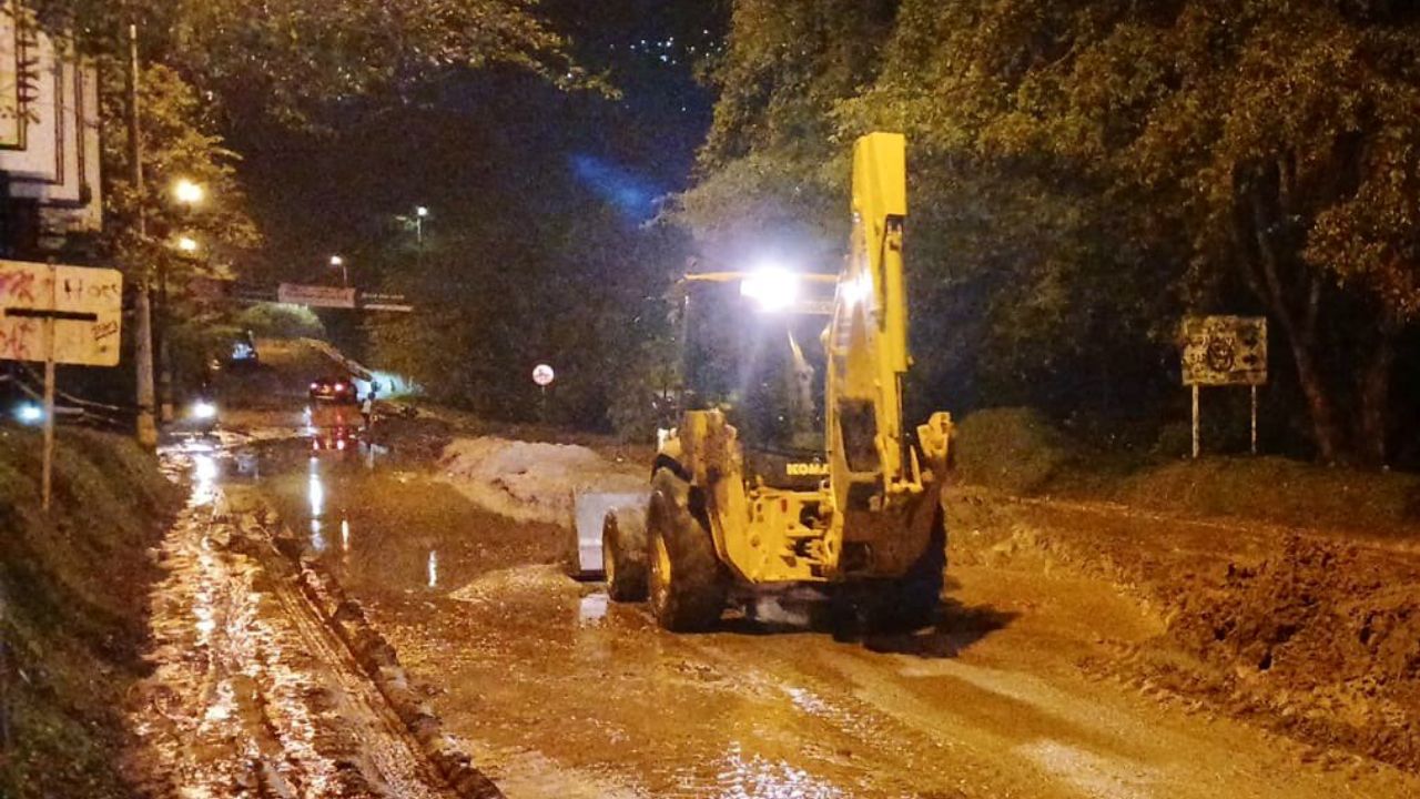 Las lluvias en Antioquia mantienen en jaque a la movilidad; hay 39 puntos críticos