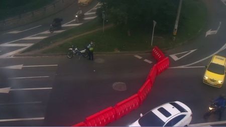 Obras del Metro de la 80 en Medellín obligan al cierre de la calzada occidental en la Av. Paralela