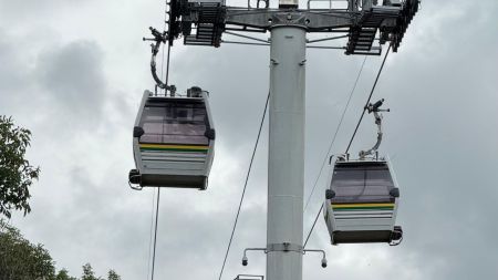 El metro de Medellín restablece el servicio en la línea K del metrocable
