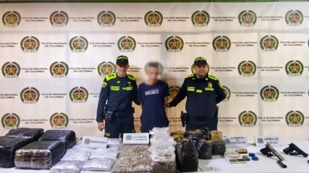 Policía desmantela punto de venta de marihuana en nororiente de Medellín