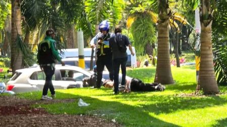 Casi no cuenta el cuento: comunidad agarró a joven que pretendía robar a conductores en Manrique