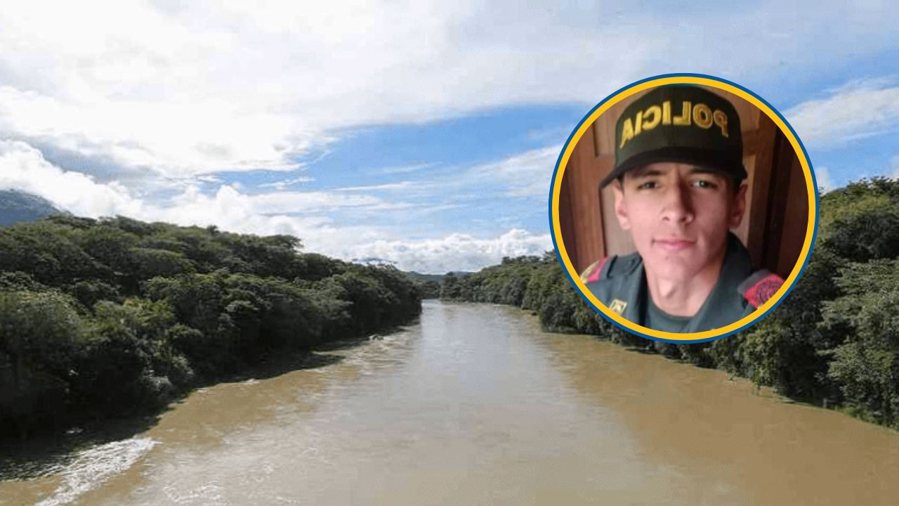 Dos días sin señales: ¿Qué se sabe del auxiliar de policía desaparecido en el río Cauca?