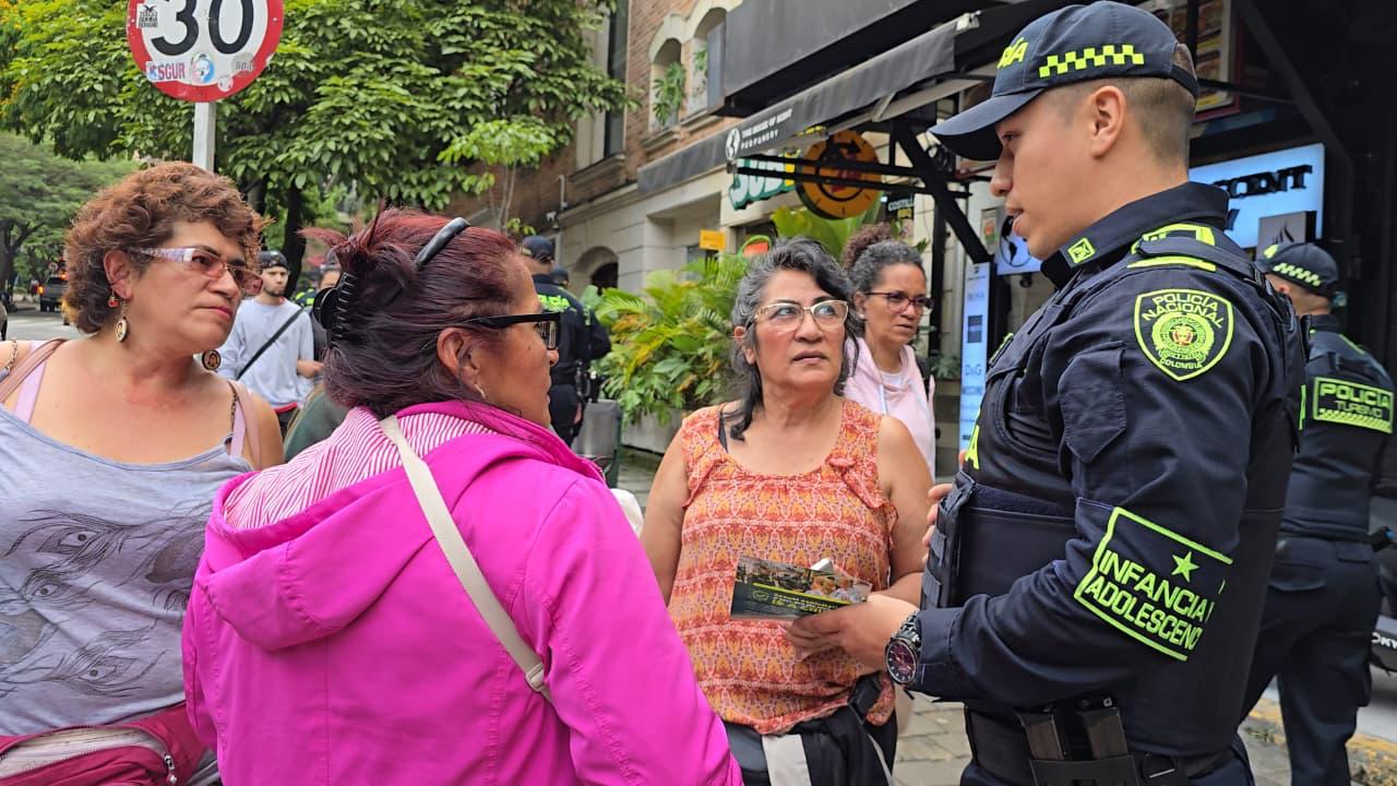 Intervenciones en zonas turísticas impulsan caída del crimen en El Poblado, conozca las cifras 1 Intervenciones en zonas turísticas impulsan caída del crimen en El Poblado, conozca las cifras