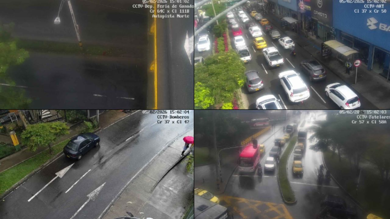 Alerta por fuertes lluvias en Medellín hay afectaciones al servicio público de transporte