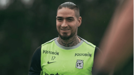Chicho Arango ya está habilitado y listo para debutar con Atlético Nacional