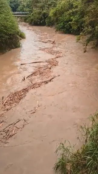 Hay alerta en Urabá por fuertes lluvias; un municipio registra inundaciones