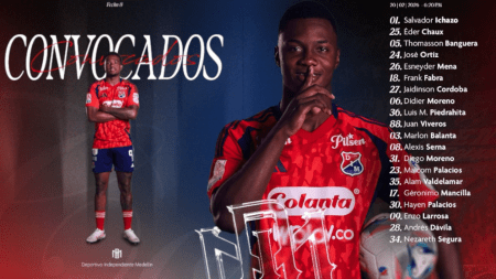 Deportivo Independiente Medellín visita a Llaneros esta tarde en Villavicencio