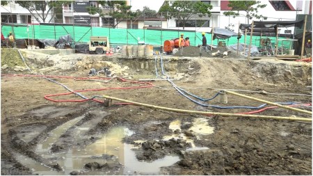 Avanzan las obras del Recreo Deportivo de Belén Los Alpes: el proyecto ya alcanza un 6 % recreo los alpes