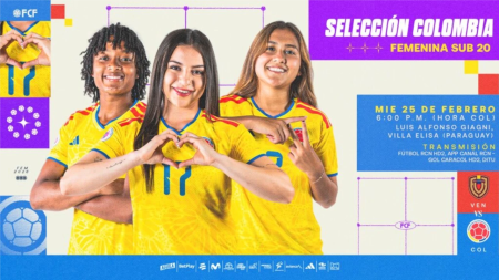 La Selección Colombia femenina sub-20 va por el todo a nada ante Venezuela. Perder implicaría renunciar al Mundial La Selección Colombia femenina sub-20 se enfrenta a Venezuela esta tarde en el Sudamericano sub-20