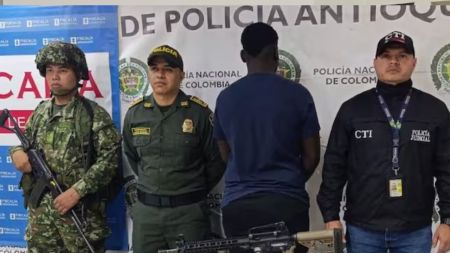 Con fusil de 35 millones y todo: cayó alias Bairon, lo enviaron del Cauca para Ituango uraba 1