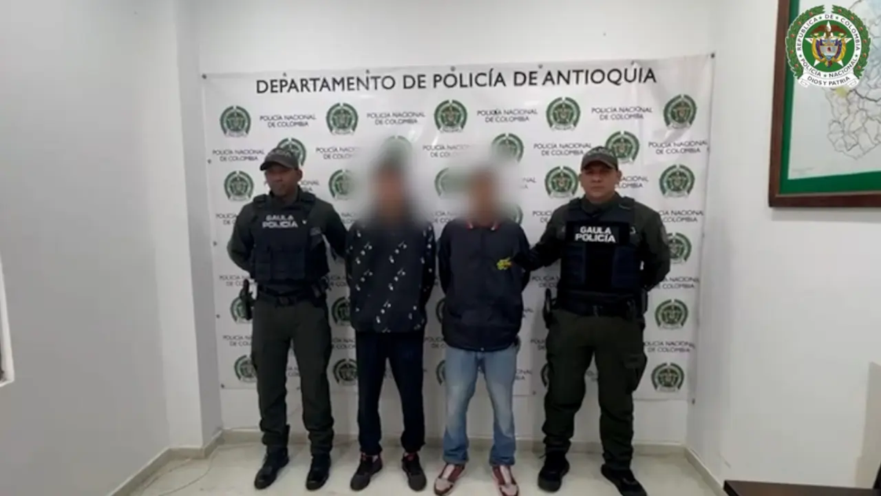 Policía captura a alias Chicote y desmantela red de extorsión en El Peñol