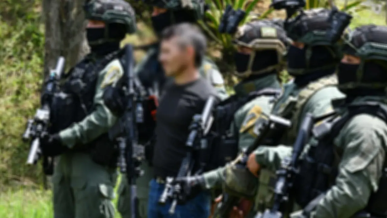 Policía entregó detalles de la captura en Antioquia de señalado explosivista de un grupo guerrillero